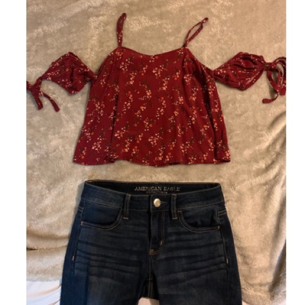 Cute tank top crop top